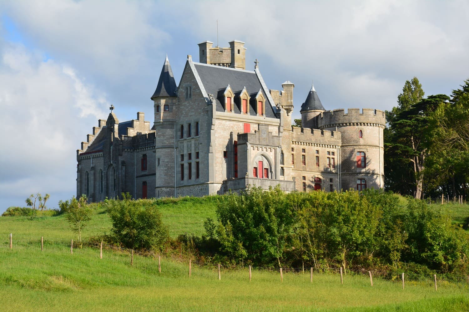 chateau-abbadia Le château d'Abbadia est un des plus beauc châteaux du Pays Basque