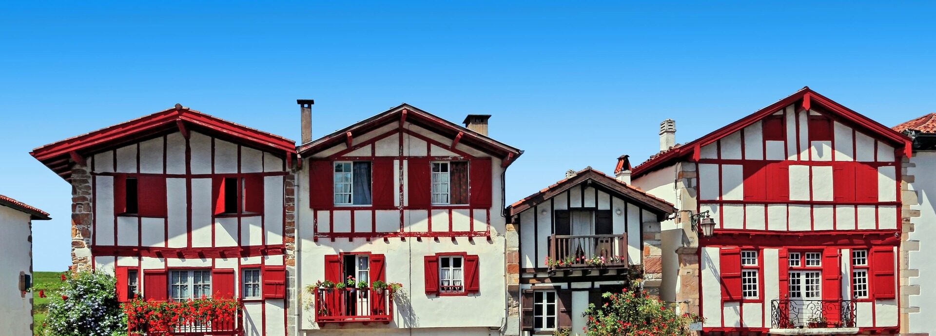 maisons-pays-basque Village typique du pays basque