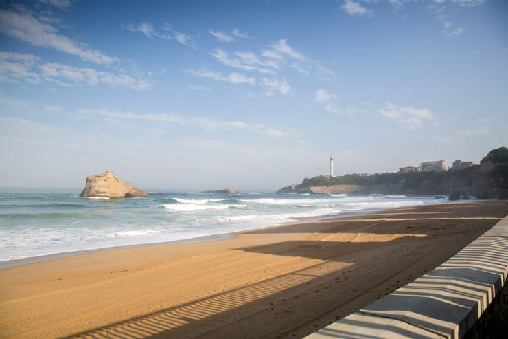 plage-miramar-biarritz Plage du Miramar à Biarritz